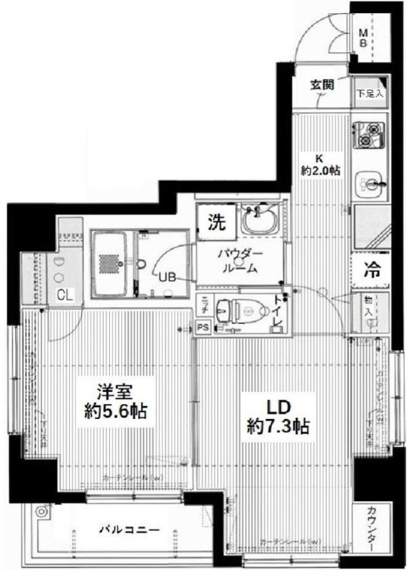 アセンションアイディ浅草 間取り