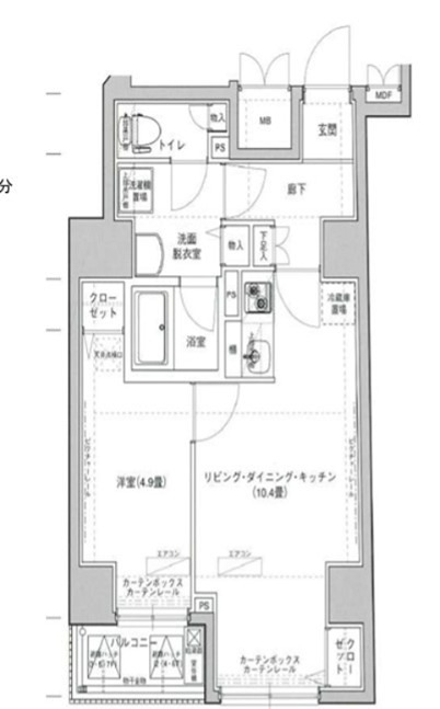 アイル秋葉原ノース弐番館 間取り