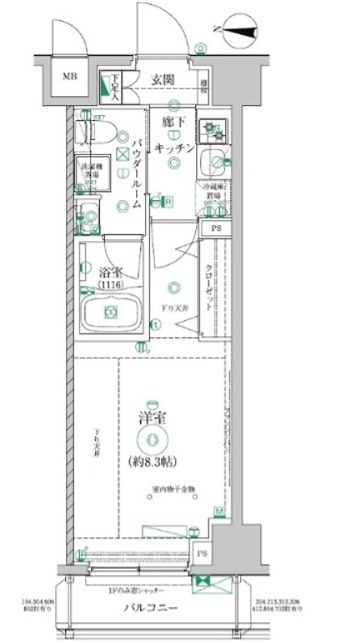 レアライズ清澄白河 間取り