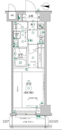 レアライズ清澄白河 間取り