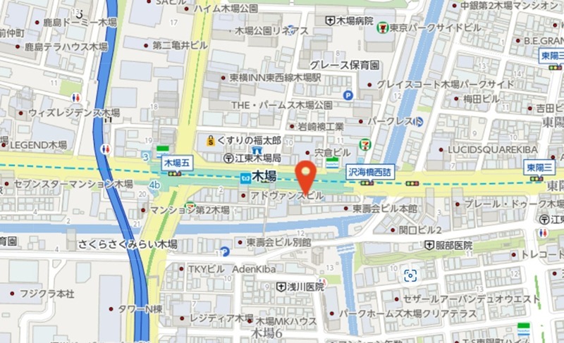 ハーモニーレジデンス木場ステーションフロント 地図（共通）