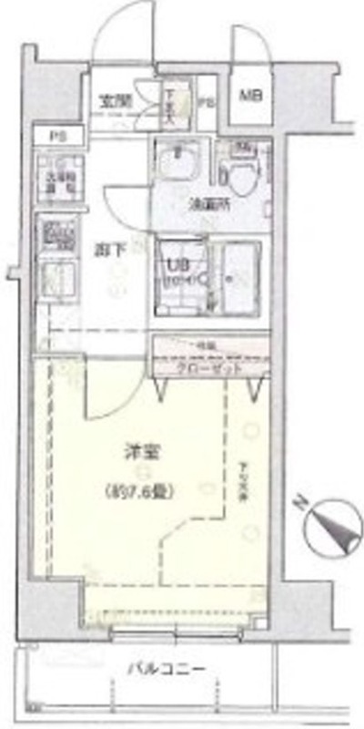 シースペース堀切 間取り