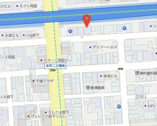 AZEST四つ木 地図（共通）