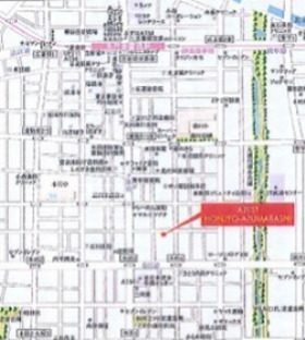 AZEST本所吾妻橋 地図（共通）