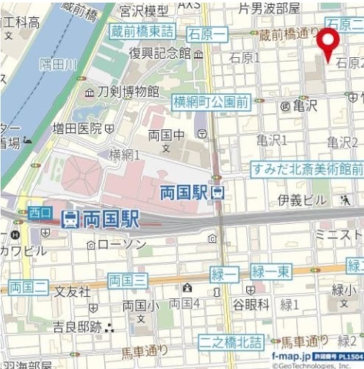 プレステート両国 地図（共通）