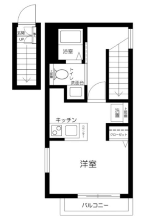 ピオーネ新小岩 間取り
