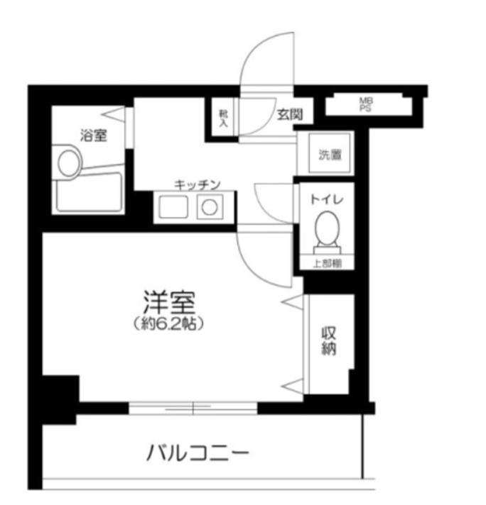 メインステージ門前仲町 間取り