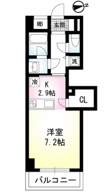CIEL BLEU 間取り