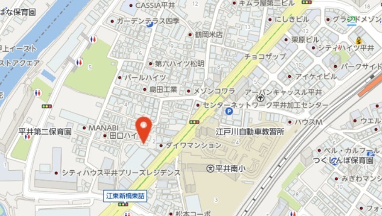 リブリ‧WOODSIDE 地図（共通）