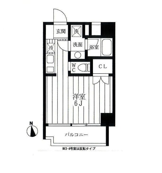 パークサイド木場 間取り