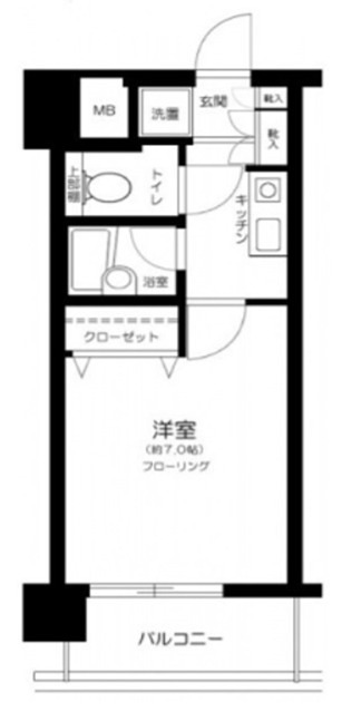 セントパレス錦糸町 間取り