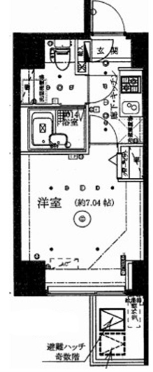 グローバン本所吾妻橋駅前  間取り
