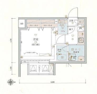 リヴシティ両国四番館 間取り