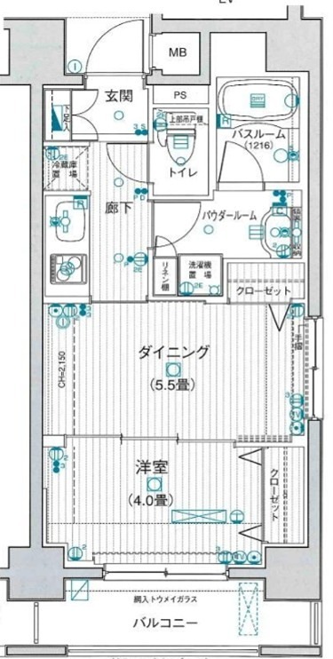 日神デュオステージ浅草橋 間取り