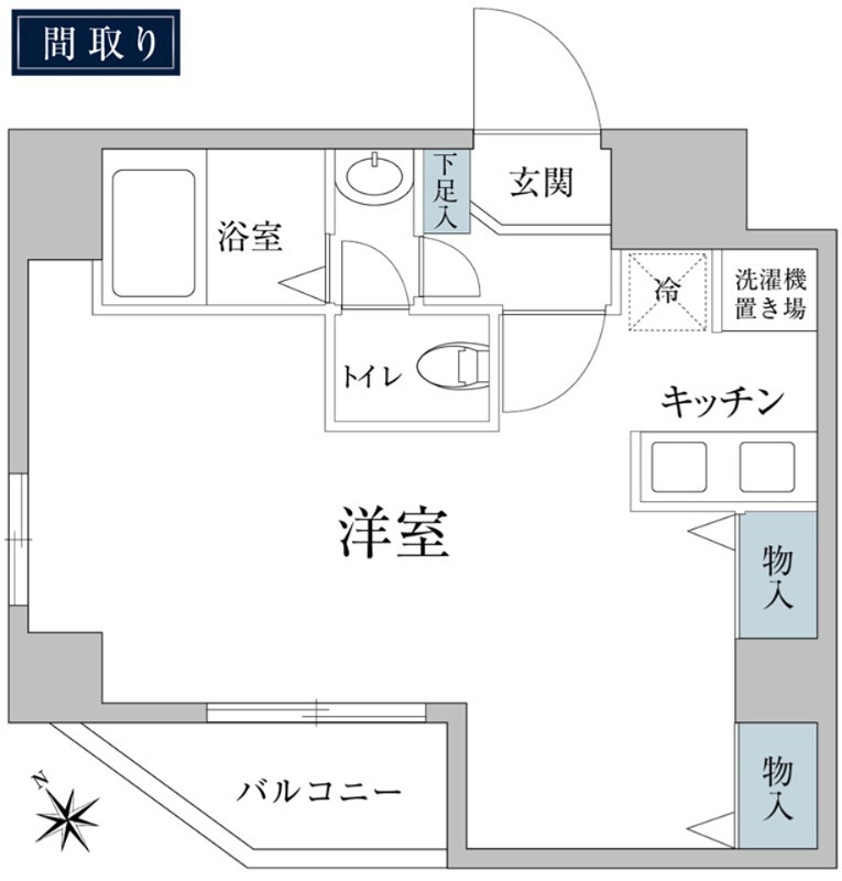 Dreamia上野御徒町 間取り