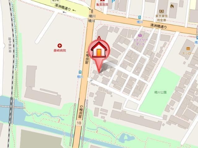 ブライズ南砂 地図（共通）