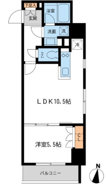 レジデンス両国駅前 間取り