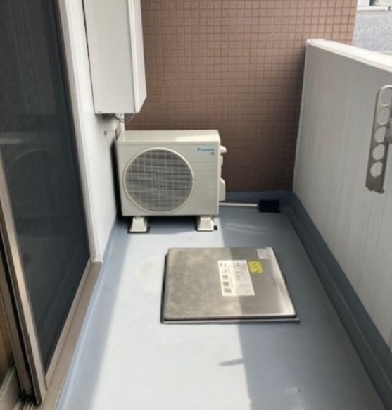 工芸館きうち3 ベランダ