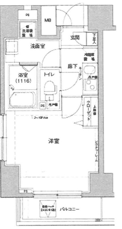 ロメック錦糸町 間取り