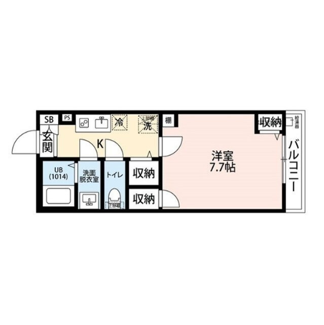 エクセラン立石Ⅱ 間取り