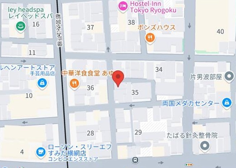 タウンコート両国 地図（共通）