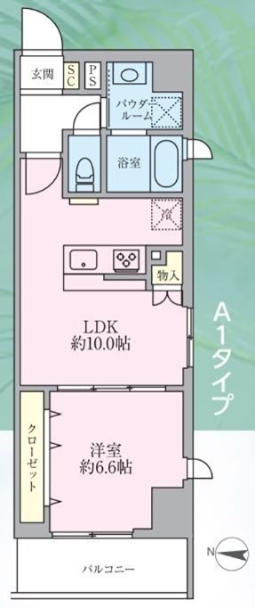 旭 Building 間取り