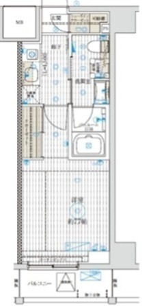 ベルグレードKAMEIDO 間取り
