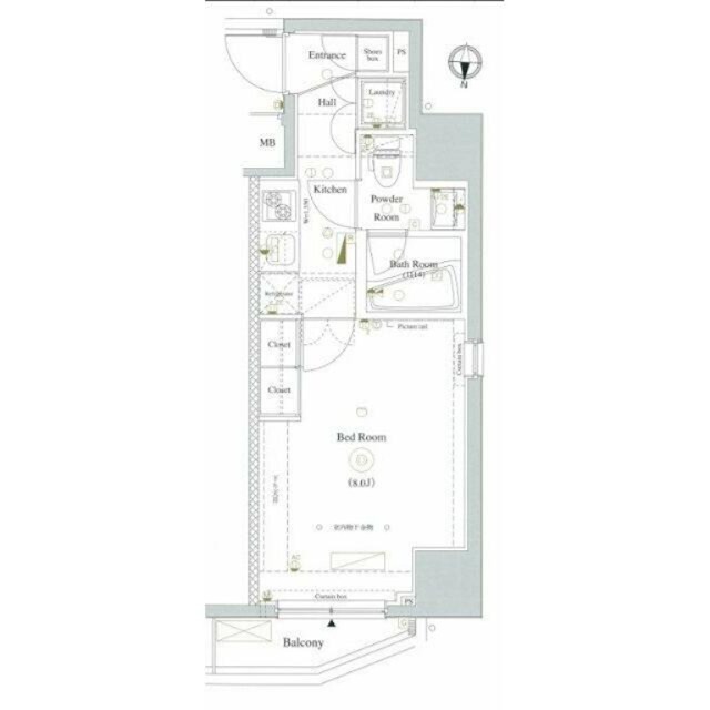 AXAS錦糸町 間取り