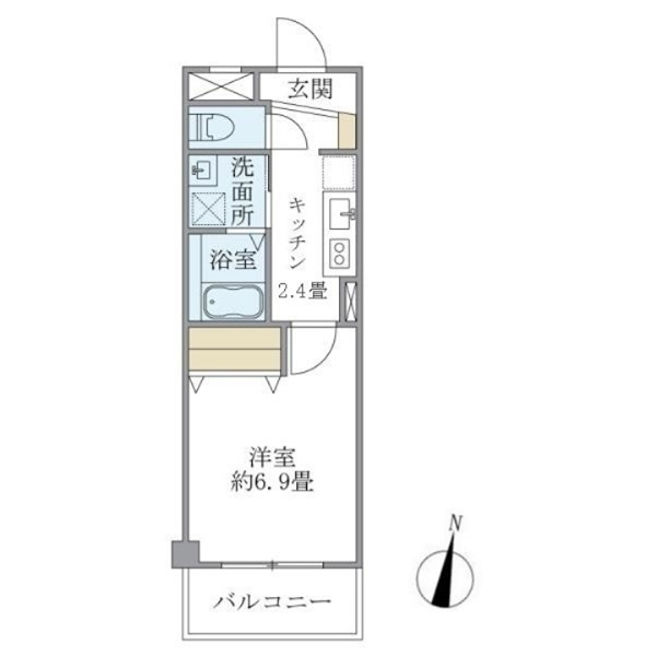 フジ・プライムコート 間取り