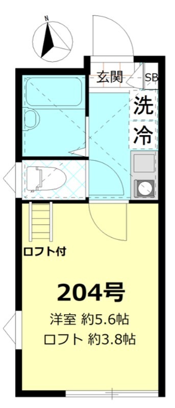 メイプルコート曳舟 間取り