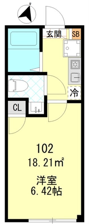 ルフォン一之江 間取り