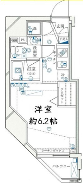 ライズコート東京イースト 間取り