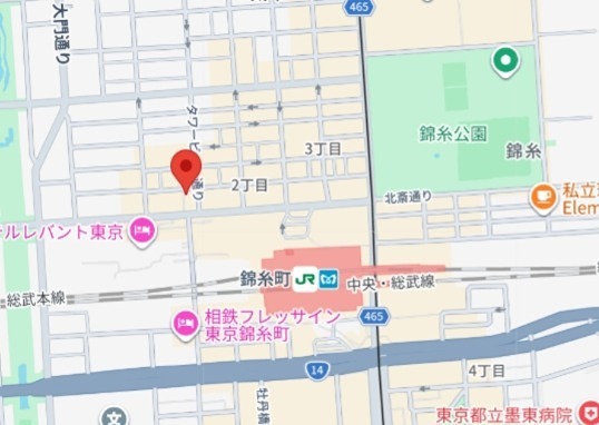 キミシゲビル 地図（共通）