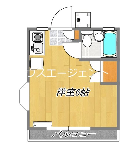 エクセル４ 421号室 間取り