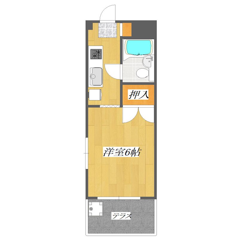 アップルハウス 間取り図
