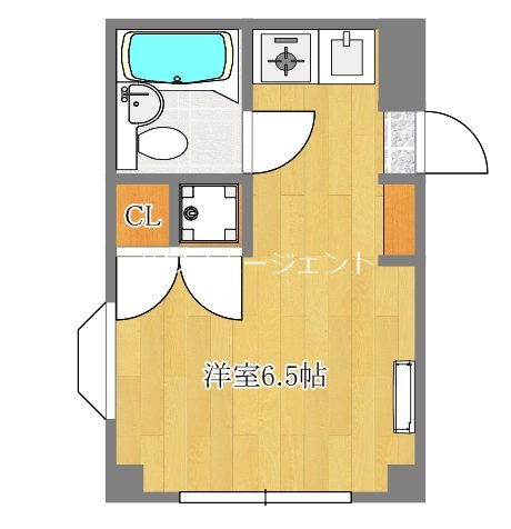 サンライフ鈴木 505号室 間取り