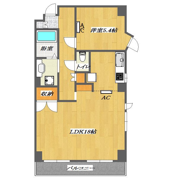KIRAKU２ 間取り図