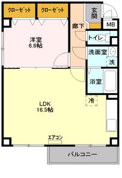 ARAKISS PLAZA 305号室 間取り