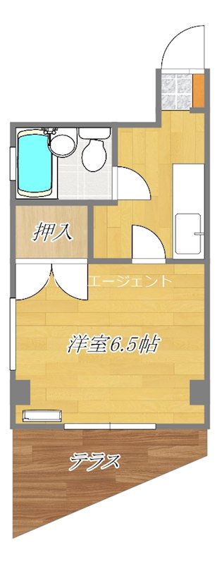 フォレストハウス西葛西 102号室 間取り