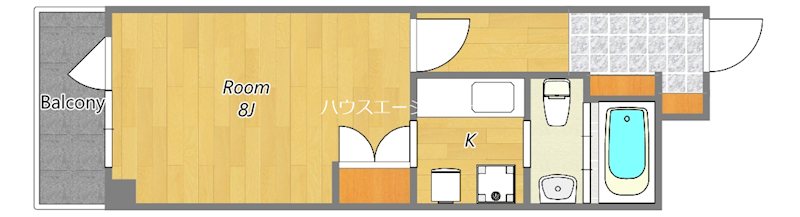 ＡＧＬＡＩＡ 間取り図