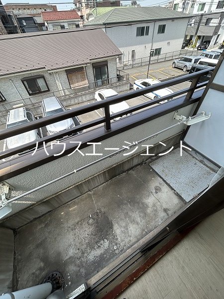 清水マンション ベランダ