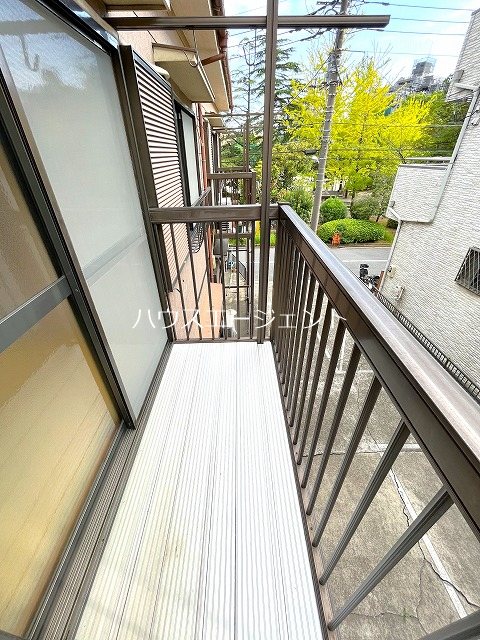 丸清コーポ ベランダ