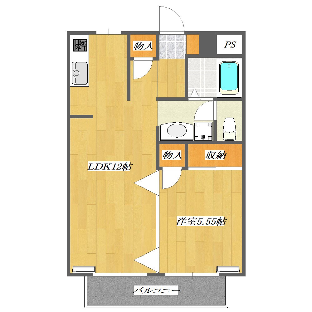 レジデンスタイム３ 間取り図