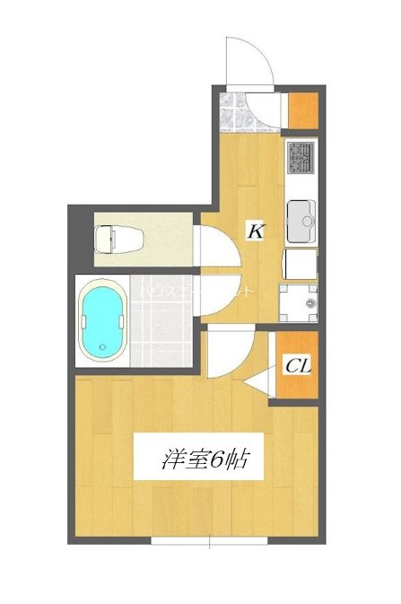 オリーブハウス門前仲町２ 間取り図