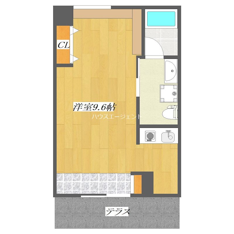 モアナハレ 202号室 間取り