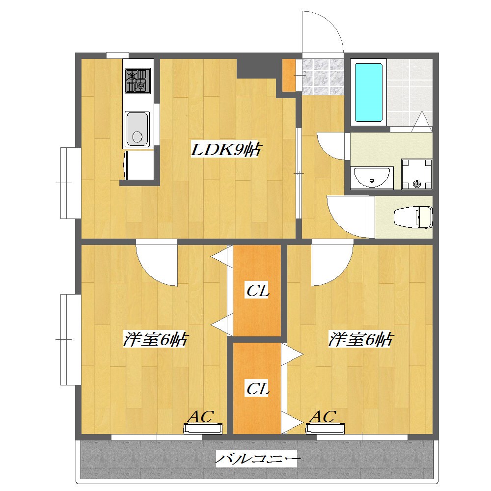 プラムガーデン 間取り図