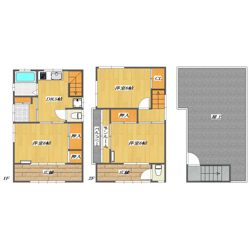 中葛西８丁目戸建 間取り