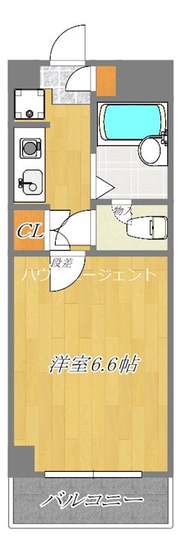 アセンズシティ２ 間取り図