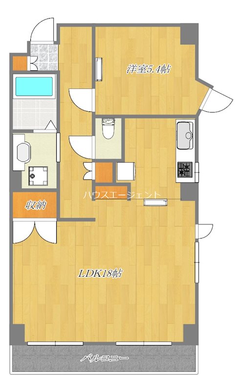 KIRAKU２ 間取り図
