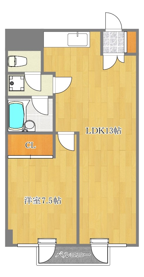 レジデンスタイム２ 間取り図